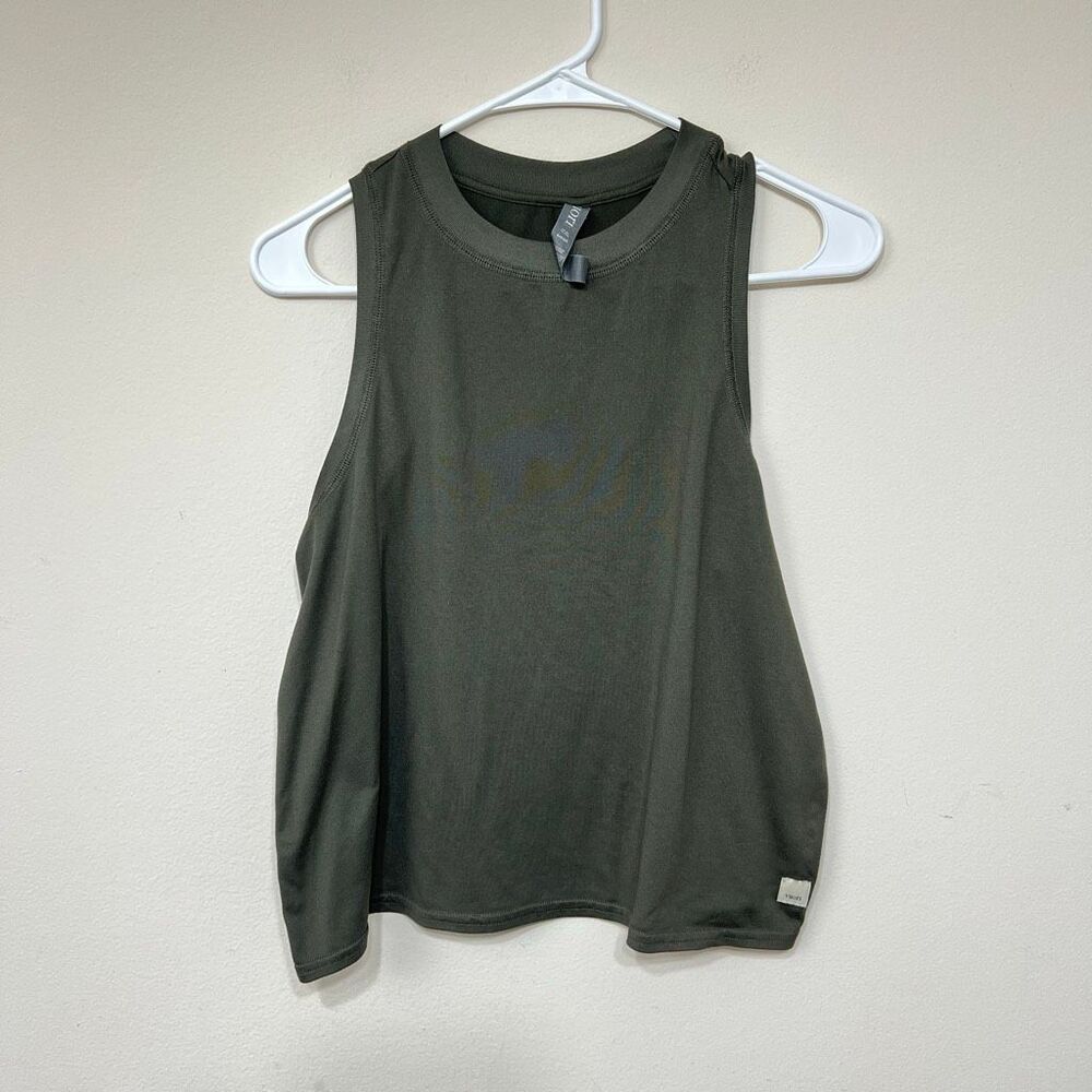 Vuori Olive Green Energy Top Small Athletic Women